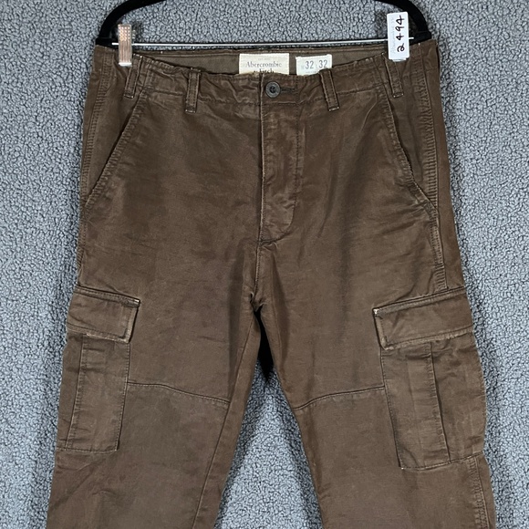 Abercrombie & Fitch Utility Military Heavy Weight Cargo Pants - Men's Size 32*29 - Picture 2 of 9